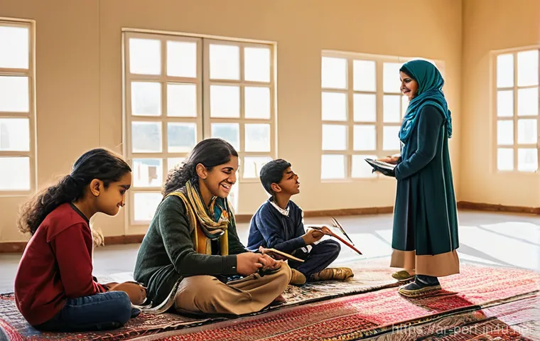 공연예술의 경제적 가치 - **A Vibrant Cultural Festival in a Modern Arab City.**
    **Prompt:** "A wide shot of a bustling, m...